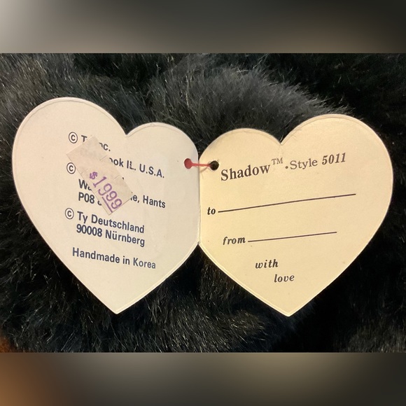 Ty Shadow bear - Picture 8 of 11